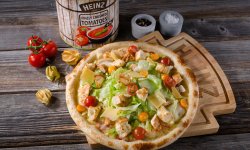 Пицца Цезарь: рецепт приготовления