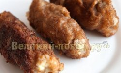 Мясные пальчики на скорую руку