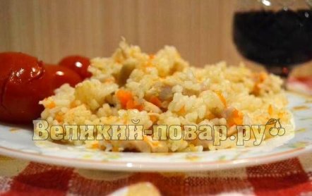 Рецепт плова с курицой для мультиварки