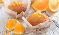 Маффины с апельсиновой цедрой рецепт