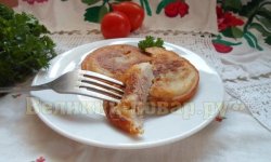 Драники с мясом