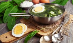 Рецепт легкого щавелевого супа