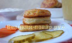 Зразы картофельные с начинкой из куриного мяса «Ряба»